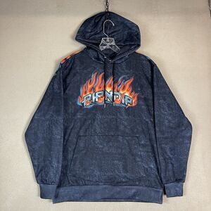 Ripndip Hoodie Mens Medium Black Hell Ride Pullover Sweater Sweatshirt Adult